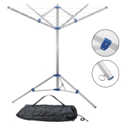 S�che linge parapluie avec pied et housse