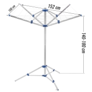 S�che linge parapluie avec pied et housse