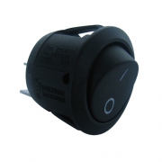Interrupteur 12V  encastrer noire ds MR16