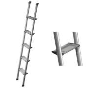 Echelle de capucine alu 5 marches 1m50 Titta Large Step LIPPERT