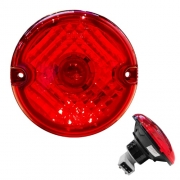 Feu arrire rond stop et veilleuse encastrable diamtre 94mm