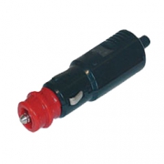 Fiche 12V DIN 12mm et 20mm avec fusible 8A