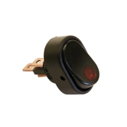 Interrupteur en saillie 12V 30 A avec voyant led rouge