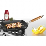 Poele Grill 24 cm avec poigne pliante