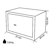 Coffre fort pour camping car
