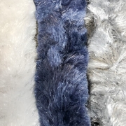 Rideau de porte 56 x 205 cm Gris-Bleu