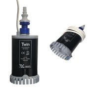 Pompe immerge 12V 19 L/min avec clapet anti-retour Twin REICH