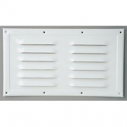 Grille aluminium blanche 130 x 230 mm