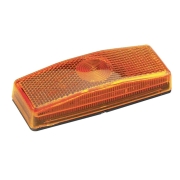 Feu gabarit latral AJ.BA orange 112X42x25mm