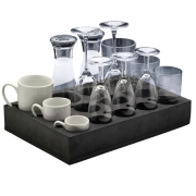 Mousse de rangement pour 13 verres ou tasses