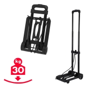 Chariot  main  roulettes pliable charge max 30kg