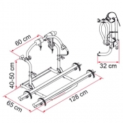 Porte vlos FIAMMA Carry Bike CL camping car