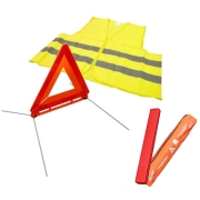 Kit scurit gilet scurit jaune et triangle pr signalisation