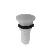 RACCORD droit perage 26mm tuyau 25mm