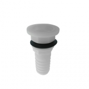 RACCORD droit perage 26mm tuyau 25mm