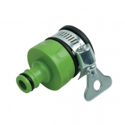 Raccord universel avec collier de serrage pour robinet eau 18mm