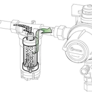 Filtre � gaz GOK avec cartouche et cl� gaz