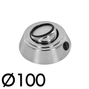 Spot 6 LED 12V 1.8W 100mm en saillie orientable