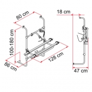 Porte-vlos FIAMMA Caravan Universal