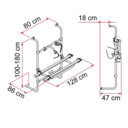 Porte-vlos FIAMMA Caravan Universal