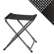 Tabouret Pliant VIP Noir Trigano