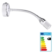 Spot LED 12V 1W 60mm orientable avec interrupteur