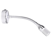 Spot LED 12V 1W 60mm orientable avec interrupteur