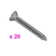 Vis inox TPF 3.5x25mm - les 20