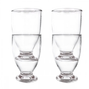 Lot de 4 verres acryliques 17cl