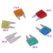 Lot de 6 mini fusibles