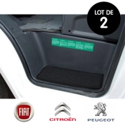 Tapis NOIR marche pied cabine ducato de 2007 à 2025