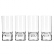 Lot de 4 verres acryliques 29cl