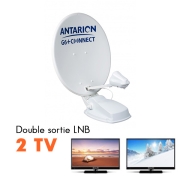 Antenne satellite automatique Antarion G6+ Connect Twin 2 ttes 72cm