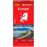Carte Michelin EUROPE 2024