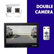 Caméra de recul double IDCAM 710DWB + écran 7 pouces