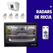 Camra de recul IDCAM 710CWPB avec radars + cran 7 pouces