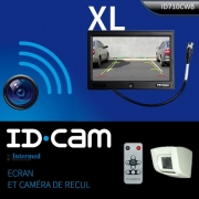 Caméra de recul IDCAM 710CWB Coque ABS + écran 7 pouces