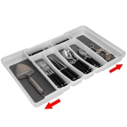 Range couverts extensible