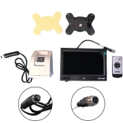 Caméra de recul IDCAM 710HDCWBA adaptateur + écran 7 pouces