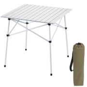 Table parapluie ALU Duo Trigano 70x70
