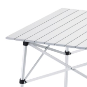 Table parapluie ALU Duo Trigano 70x70