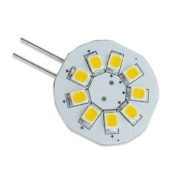 Ampoule 9 LED G4 120 Lumens 1.5W 12V 25mm chaud