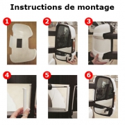 Coques rtros Ducato MILENCO Noires