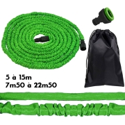 Tuyau d'arrosage extensible 5-15m / 7-22m50 Magic Hose HABA