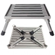 Marchepied pliant 150kg grand modèle 48x37cm