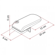 Serrure Fiamma Safe Door Magnum Frame