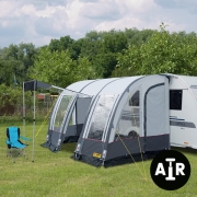 Auvent gonflable REIMO RIMINI AIR 390 pour caravane