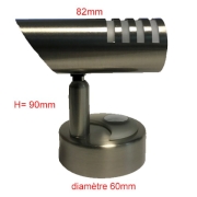 Spot LED 12V 30mm orientable avec interrupteur tactile