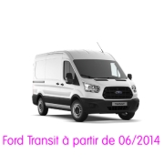 Tapis NOIR marche pied cabine Transit aprs 2014