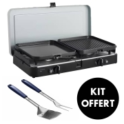 Réchaud 2 Cook 3 Pro Deluxe CADAC + KIT spatule et fourchette OFFERT